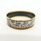Bracelet Hermès Caleche - Bracelet jonc en émail 58 Facettes gf933isr54