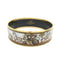 Bracelet Hermès Caleche - Bracelet jonc en émail 58 Facettes gf933isr54