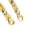 Bracelet Bracelet unisexe en or jaune et or blanc 18 ct 58 Facettes 35419
