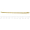 Bracelet Bracelet unisexe en or jaune et or blanc 18 ct 58 Facettes 35419