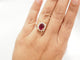 Bague 54 Bague entourage en or jaune 18 carats, rubis 4,03 ct et diamants 1,18 ct 58 Facettes F5046