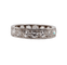 Bague 49 Alliance américaine en platine et diamants, 1,60 ct, vers 1940 58 Facettes A07911