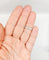 Bague 49 Alliance américaine en platine et diamants, 1,60 ct, vers 1940 58 Facettes A07911