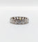 Bague 49 Alliance américaine en platine et diamants, 1,60 ct, vers 1940 58 Facettes A07911