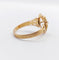 Bague 58 Bague chevalière victorienne en or rose 18k, fleur, vers 1890 58 Facettes A07917
