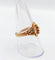 Bague 58 Bague chevalière victorienne en or rose 18k, fleur, vers 1890 58 Facettes A07917