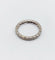 Bague 55.5 Alliance américaine en or blanc 18k avec diamants, vers 1960 58 Facettes A07918