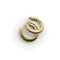 Boucles d'oreilles Créoles vintage côtelées en or 14k 58 Facettes 11234