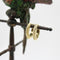 Boucles d'oreilles Créoles vintage côtelées en or 14k 58 Facettes 11234