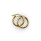 Boucles d'oreilles Créoles vintage en or 14k 58 Facettes 11232