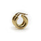 Boucles d'oreilles Boucles d’oreilles créoles macaroni vintage italiennes en or 18k 58 Facettes 11233