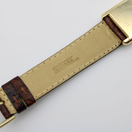 Montre Cartier - Montre Tank Louis 78086 en or 18k, vers les années 1980 58 Facettes 11236