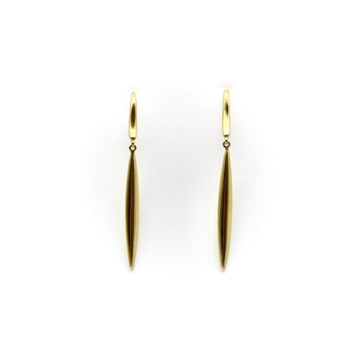 Boucles d'oreilles Tiffany & Co. - Boucles d’oreilles pendantes Feather Drop en or 18k 58 Facettes 11237