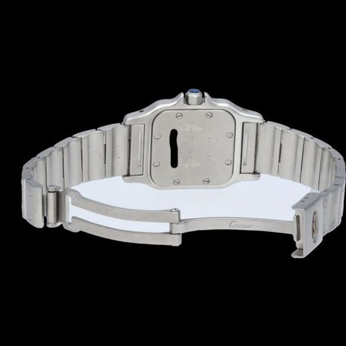 Montre Cartier - Montre Santos de Cartier Galbée 58 Facettes MT46677