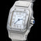 Montre Cartier - Montre Santos de Cartier Galbée 58 Facettes MT46677