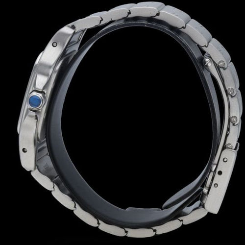 Montre Cartier - Montre Santos de Cartier Galbée 58 Facettes MT46677