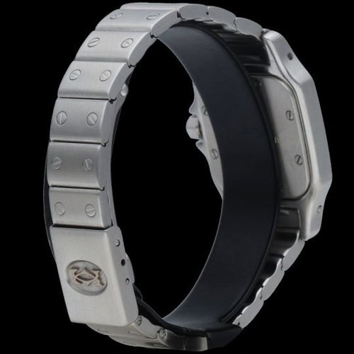 Montre Cartier - Montre Santos de Cartier Galbée 58 Facettes MT46677