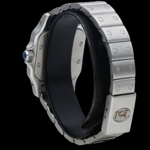 Montre Cartier - Montre Santos de Cartier Galbée 58 Facettes MT46677