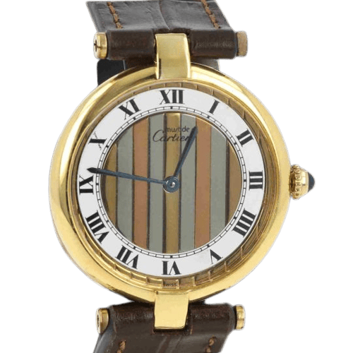 Montre Cartier - Montre Must Vendôme Vermeil 58 Facettes MT47995