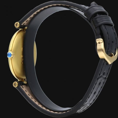 Montre Cartier - Montre Must de Cartier en vermeil 58 Facettes MT48006