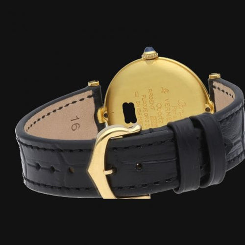 Montre Cartier - Montre Must de Cartier en vermeil 58 Facettes MT48006