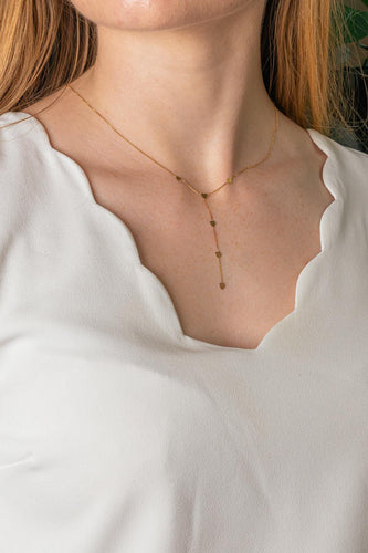 Collier Collier cravate en or jaune 18k 58 Facettes 5252221CN