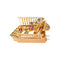 Broche Broche en or rose et jaune 18k, rubis, diamants, saphirs et émeraudes 58 Facettes 4972202RV