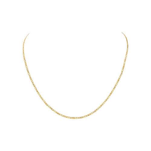 Collier Collier - Chaîne en or jaune 750, maille marine 58 Facettes 5653428CN