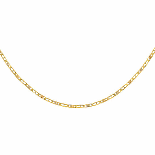 Collier Collier - Chaîne en or jaune 750, maille marine 58 Facettes 5653428CN