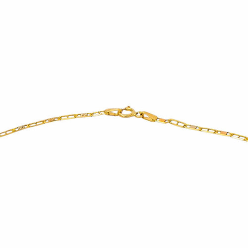 Collier Collier - Chaîne en or jaune 750, maille marine 58 Facettes 5653428CN