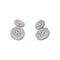 Boutons de manchette Boutons de manchette en or blanc 18 carats et diamants 58 Facettes 5600481CN