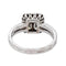 Bague 52 Bague en or blanc 750 (18 carats) pavée de diamants 58 Facettes 5709160CN