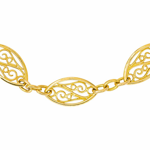 Bracelet Bracelet en or jaune 750 (18 carats) 58 Facettes 5713250CN