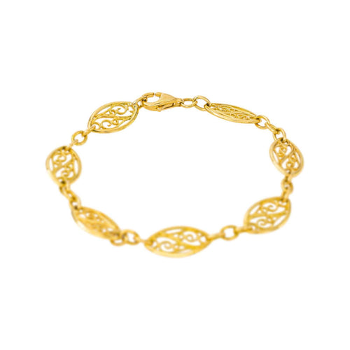 Bracelet Bracelet en or jaune 750 (18 carats) 58 Facettes 5713250CN