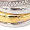 Bague 52 Pomellato - Bague Tubolare en or blanc et jaune 18k, diamants 58 Facettes 5716817CN