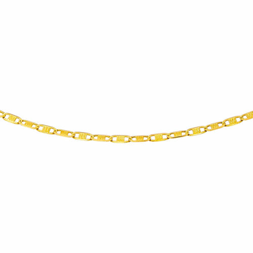 Collier Collier en or jaune 750, maille marine 58 Facettes 5726222CN