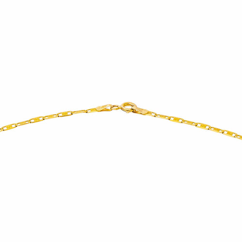 Collier Collier en or jaune 750, maille marine 58 Facettes 5726222CN