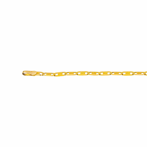 Collier Collier en or jaune 750, maille marine 58 Facettes 5726222CN