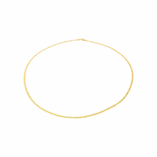 Collier Collier en or jaune 750, maille marine 58 Facettes 5726222CN