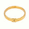 Bracelet Bracelet jonc ouvrant en or jaune 18 carats 58 Facettes 5729658CN