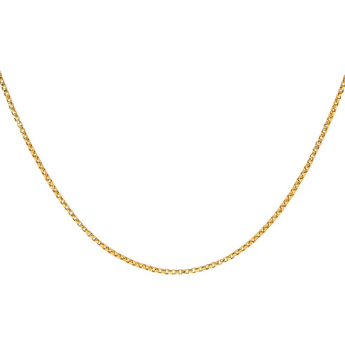 Collier Collier - Maille vénitienne en or jaune 750 (18 carats) 58 Facettes 5750608CN