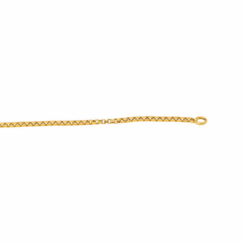 Collier Collier - Maille vénitienne en or jaune 750 (18 carats) 58 Facettes 5750608CN