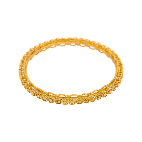 Bracelet Bracelet jonc en or jaune 750 (18 carats) 58 Facettes 5751125CN