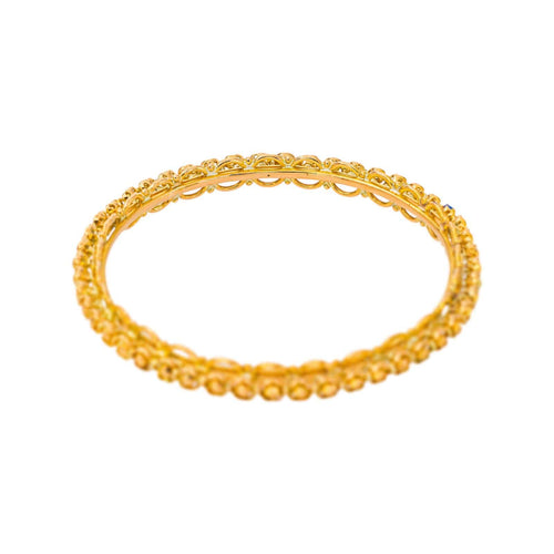 Bracelet Bracelet jonc en or jaune 750 (18 carats) 58 Facettes 5751125CN