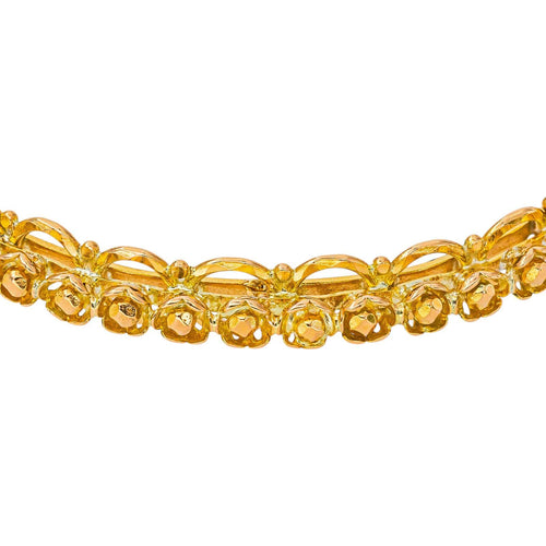 Bracelet Bracelet jonc en or jaune 750 (18 carats) 58 Facettes 5751125CN