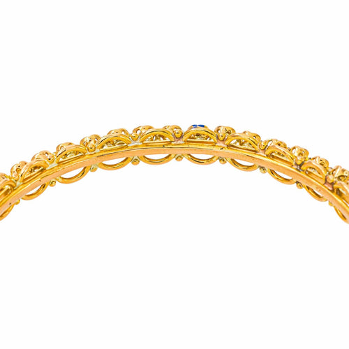 Bracelet Bracelet jonc en or jaune 750 (18 carats) 58 Facettes 5751125CN