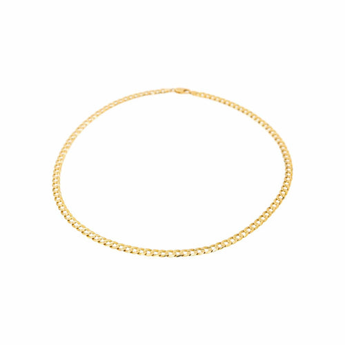 Collier Collier - Maille gourmette en or jaune 18 carats 58 Facettes 5751975CN