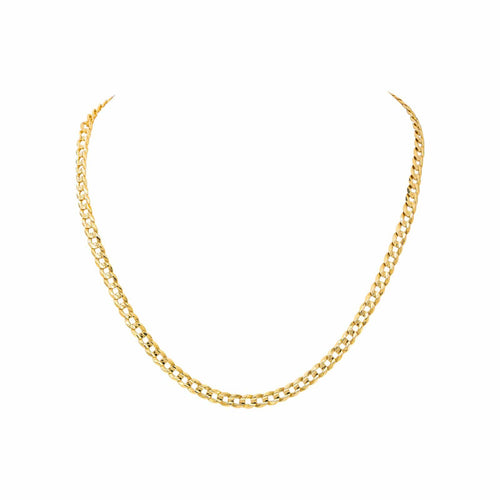 Collier Collier - Maille gourmette en or jaune 18 carats 58 Facettes 5751975CN