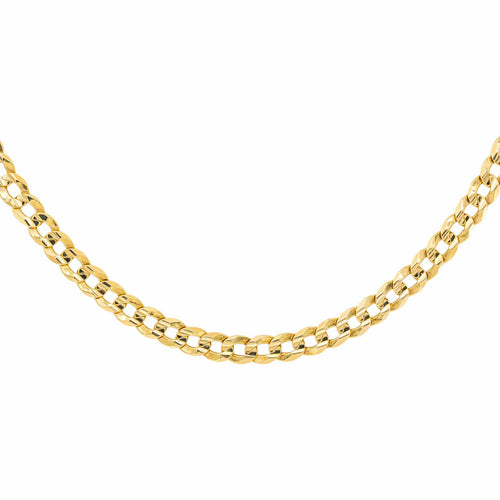 Collier Collier - Maille gourmette en or jaune 18 carats 58 Facettes 5751975CN