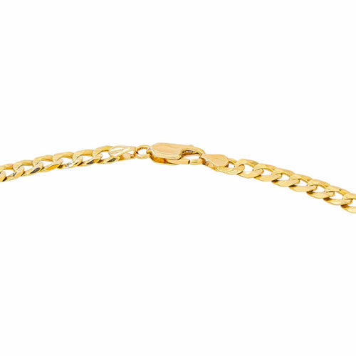 Collier Collier - Maille gourmette en or jaune 18 carats 58 Facettes 5751975CN